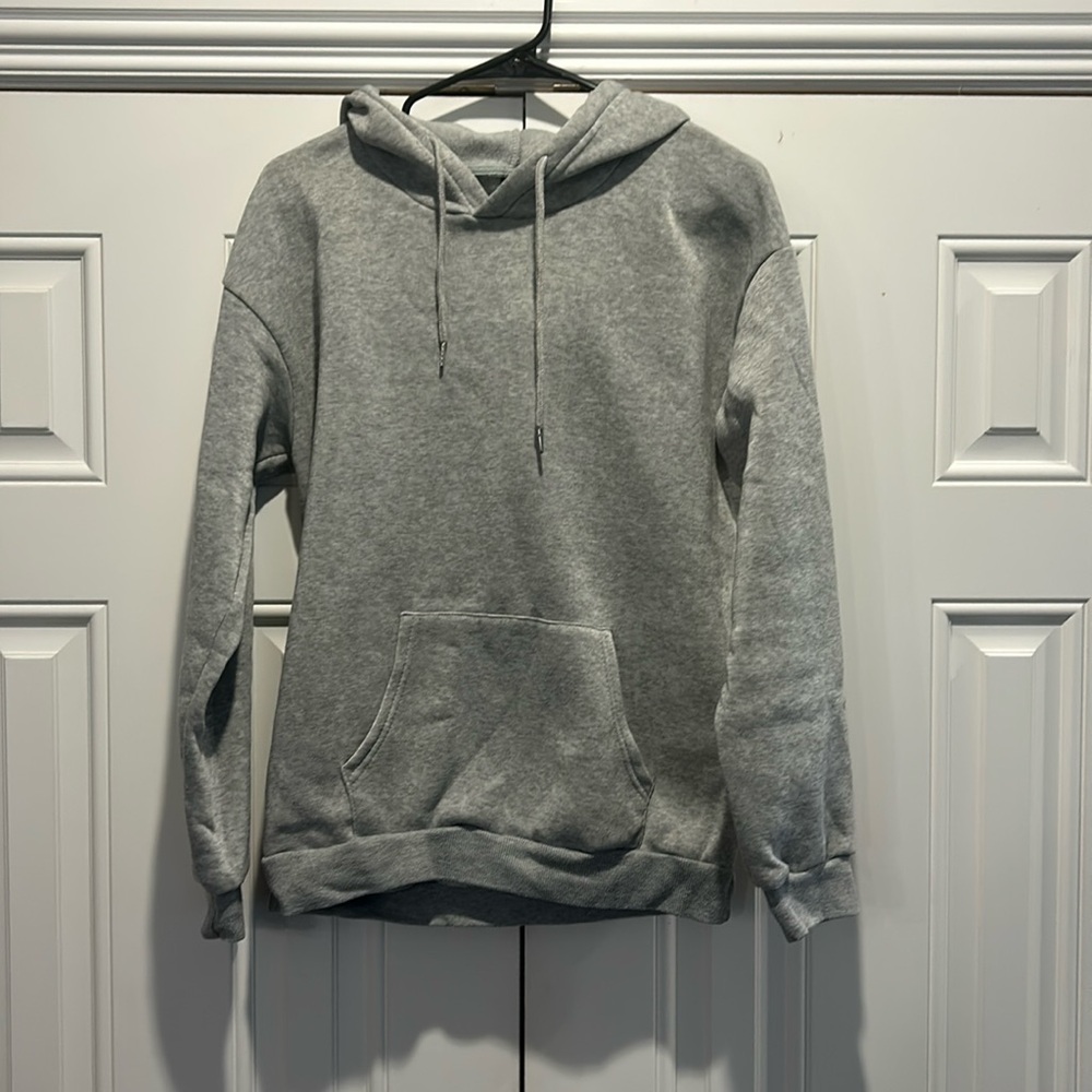 SHEIN hooded sweatshirt gray